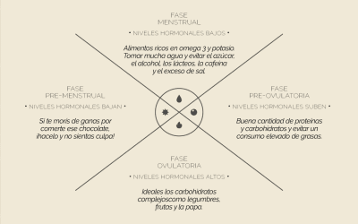 ¿CÓMO INFLUYE LA ALIMENTACIÓN EN MIS FASES MENSTRUALES?