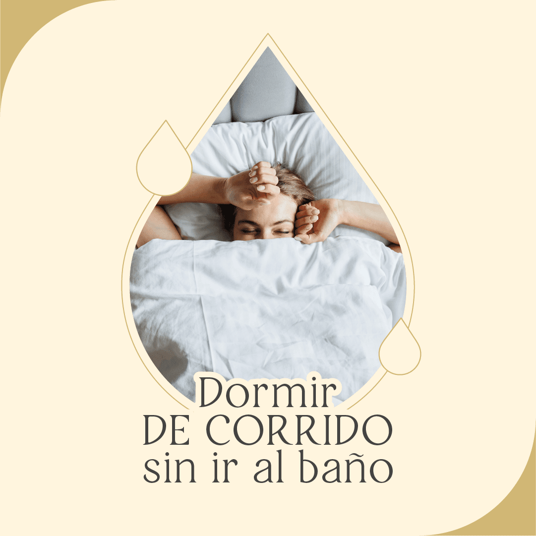 Dormir de corrido sin ir al baño