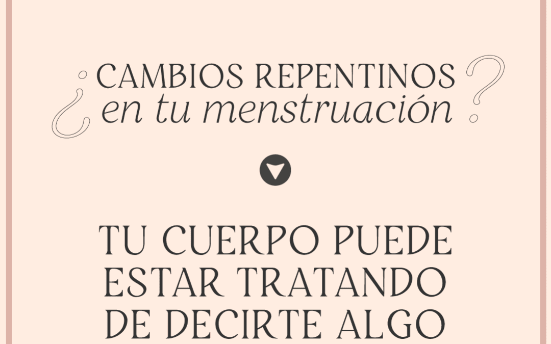 Menstruación como indicador de salud
