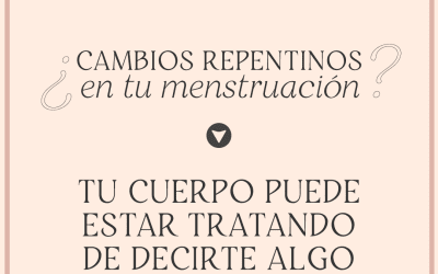 Menstruación como indicador de salud