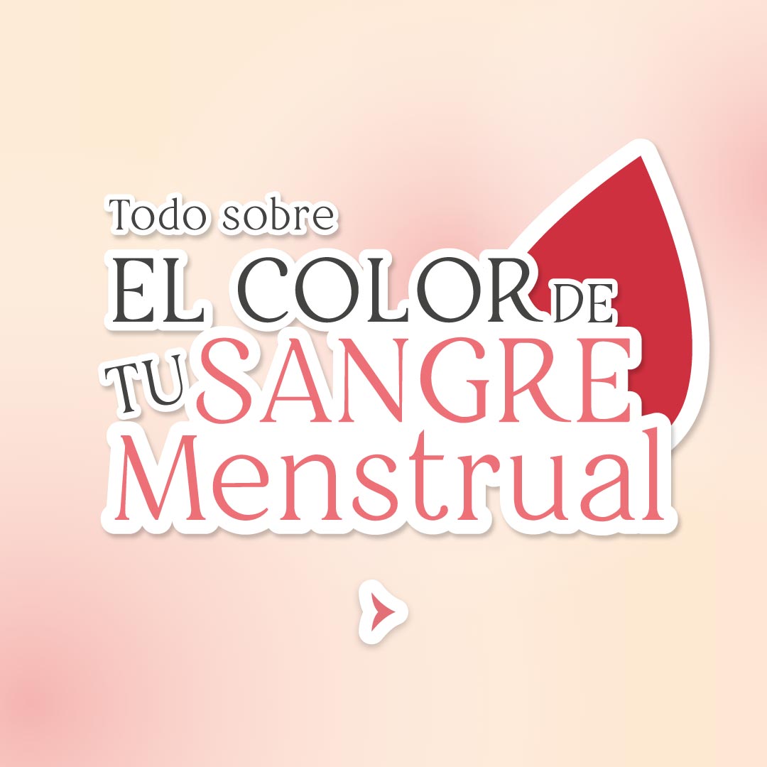 El color de tu sangre menstrual