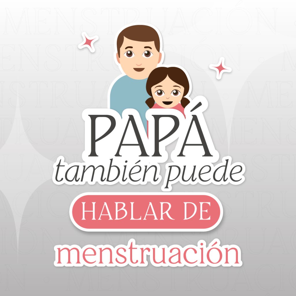 Papá también puede hablar de menstruación