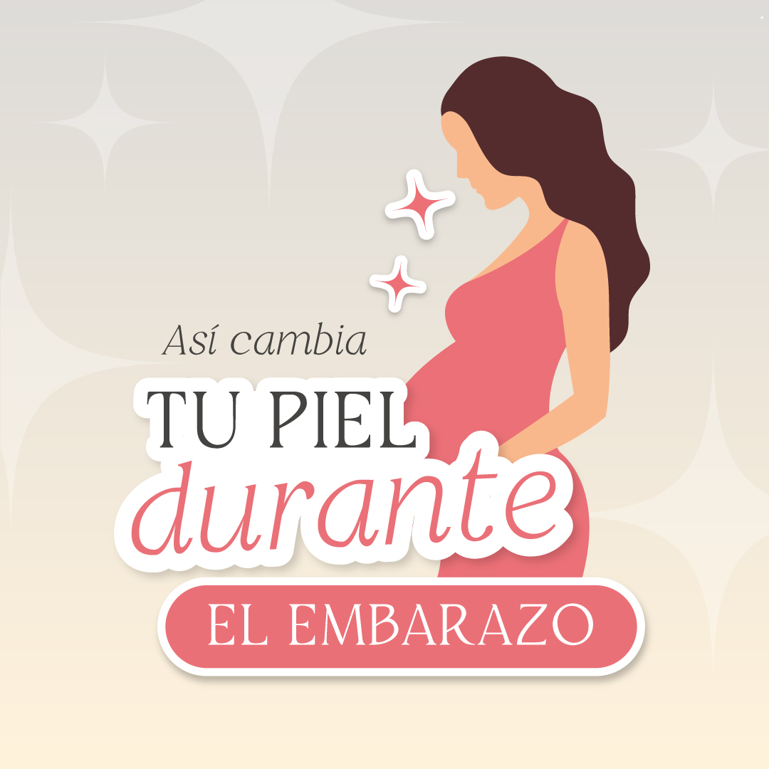 Así cambia tu piel durante el embarazo