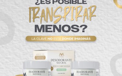 ¿Es posible transpirar menos?