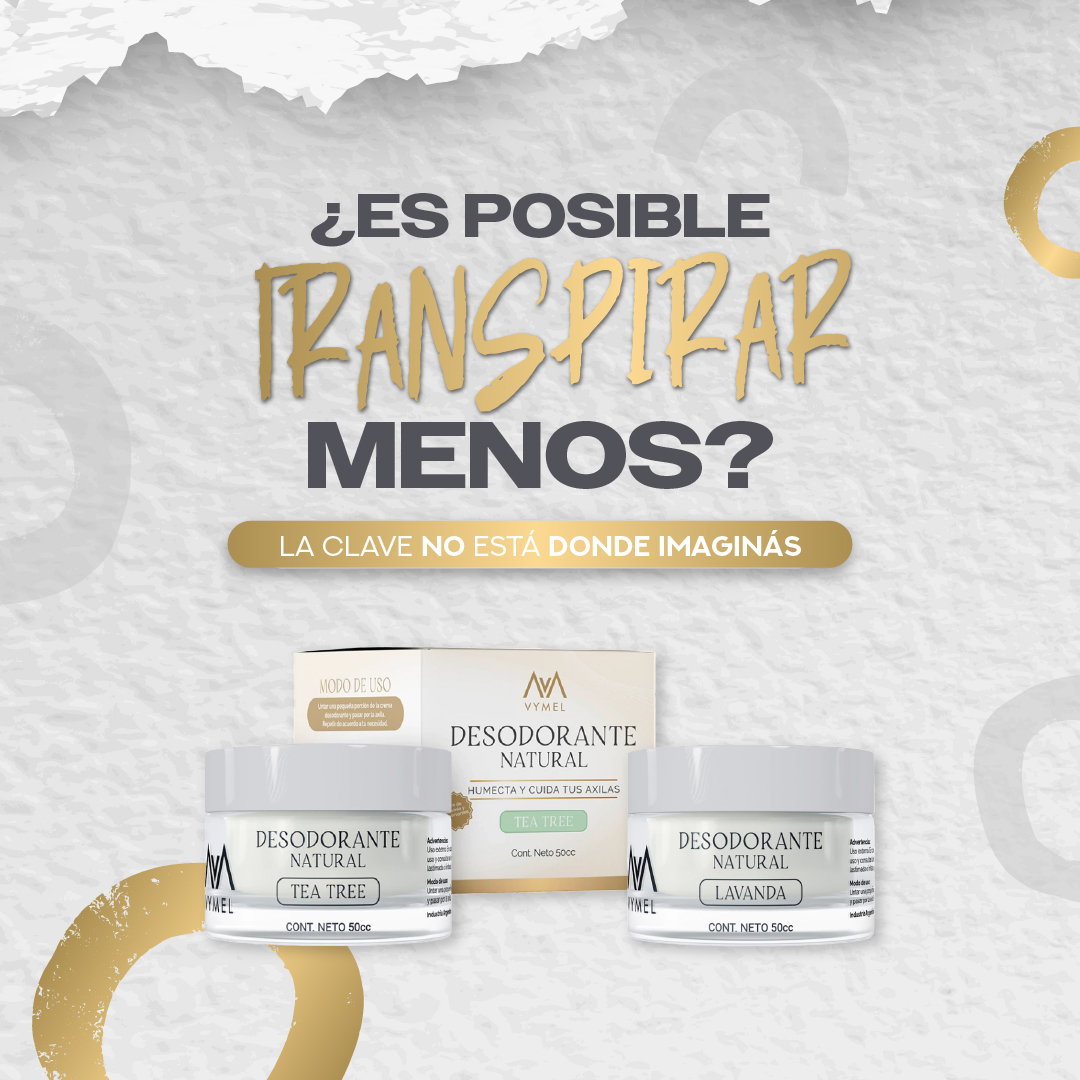 ¿Es posible transpirar menos?